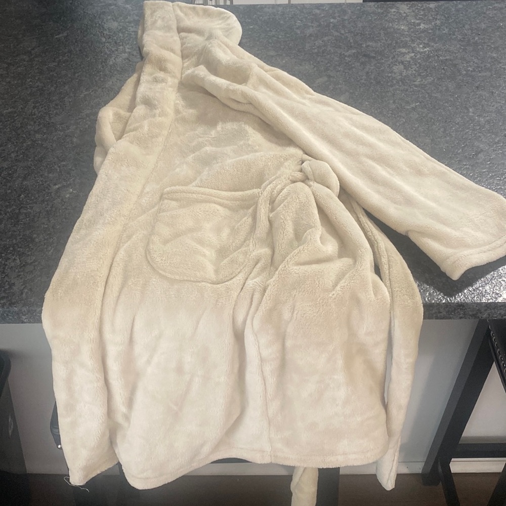 Very soft summer and rose robe